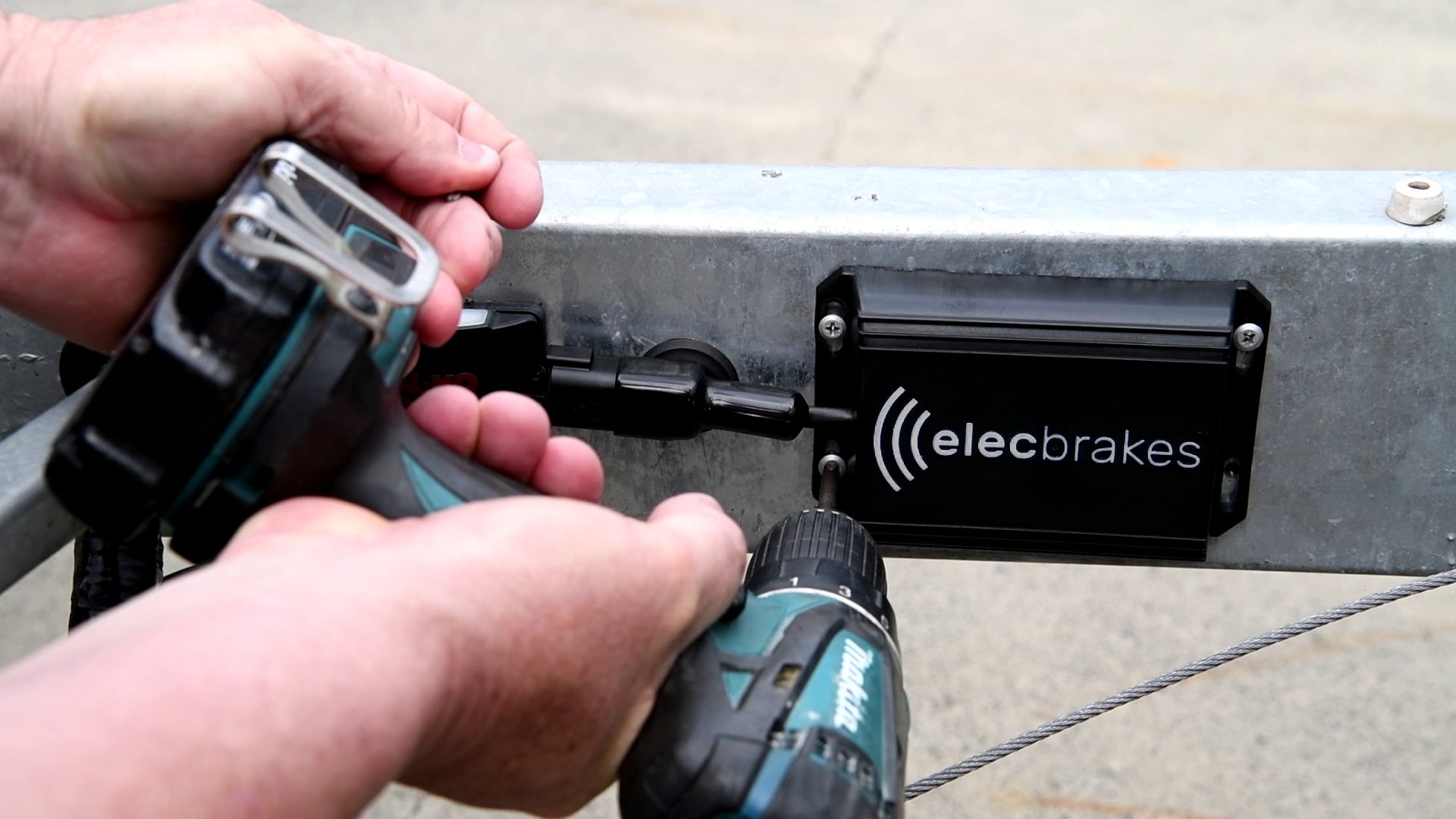 Elecbrakes Electric Brake Controller - Trailer Mounted - RV Online