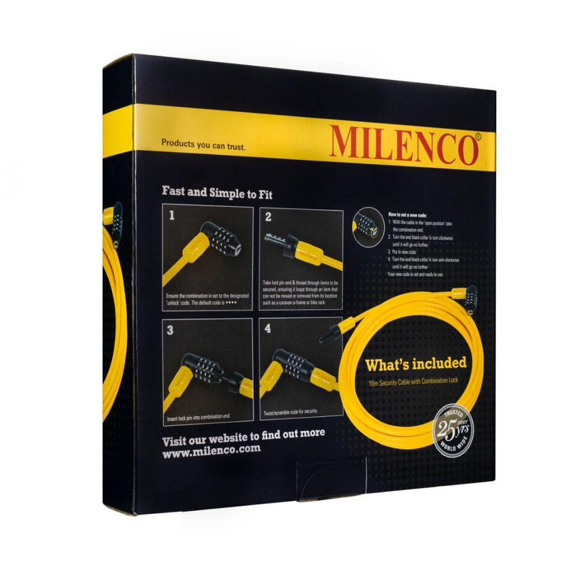 Milenco - 10m Security Cable - MIL5968 - RV Online