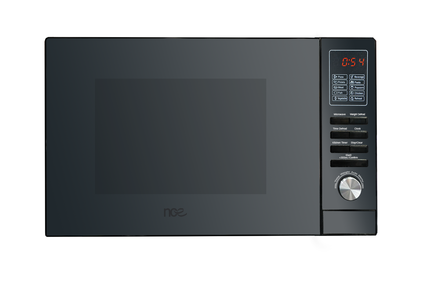 NCE - 25L Black Stainless Steel Microwave - RV Online