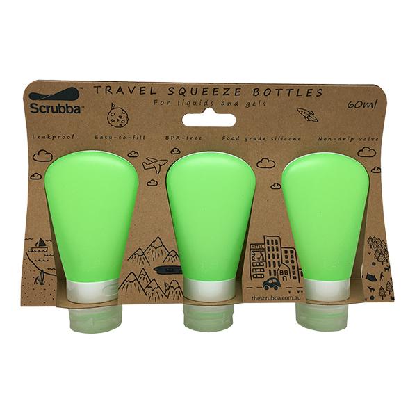 Scrubba Travel Squeeze Bottles