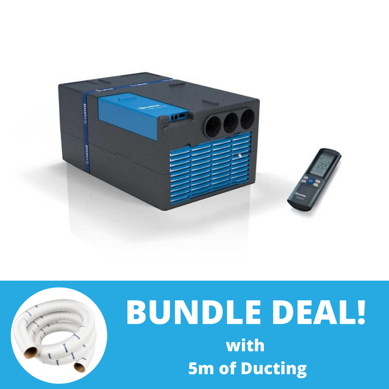 Truma - Saphir - Reverse Cycle Airconditioner - Under Bunk - Kit - BUNDLE DEAL with 5m Ducting - RV Online