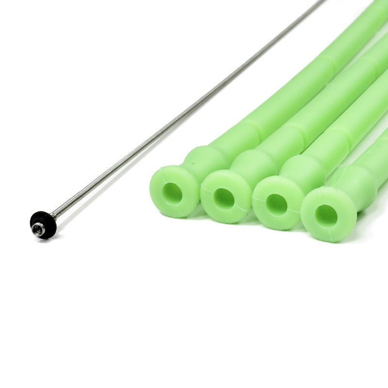 Scrubba Silicone Straws 4pk & Steel Cleaning Rod