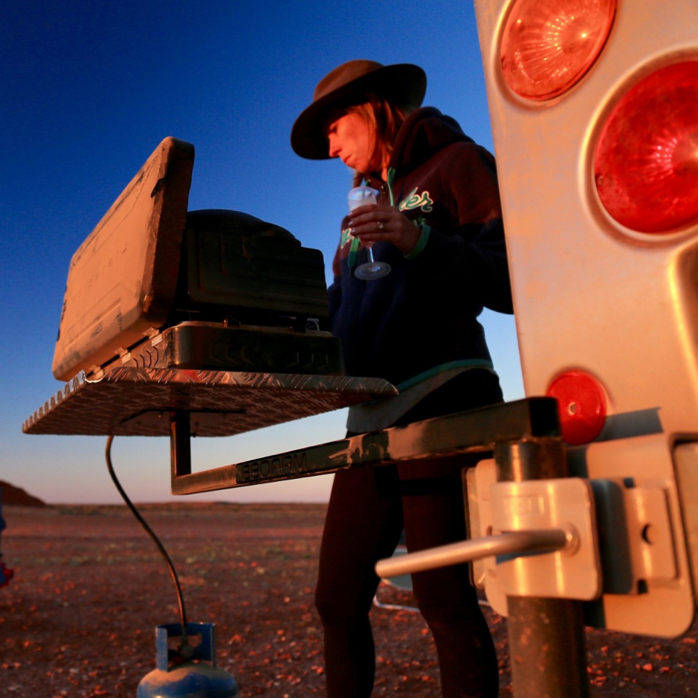 BBQARM Kit for Caravan or Trailer