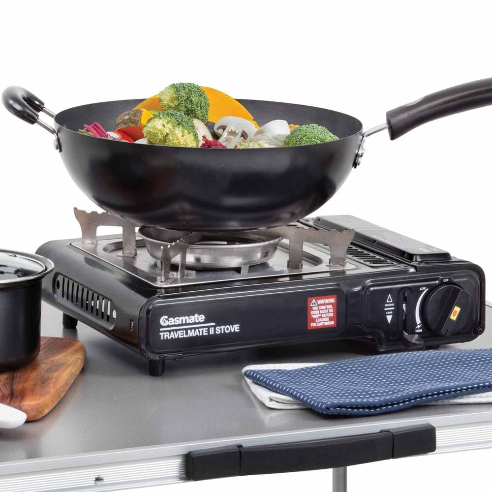 Camping Stove Gasmate Travelmate Twin Stove Gasmate Turbo Burner