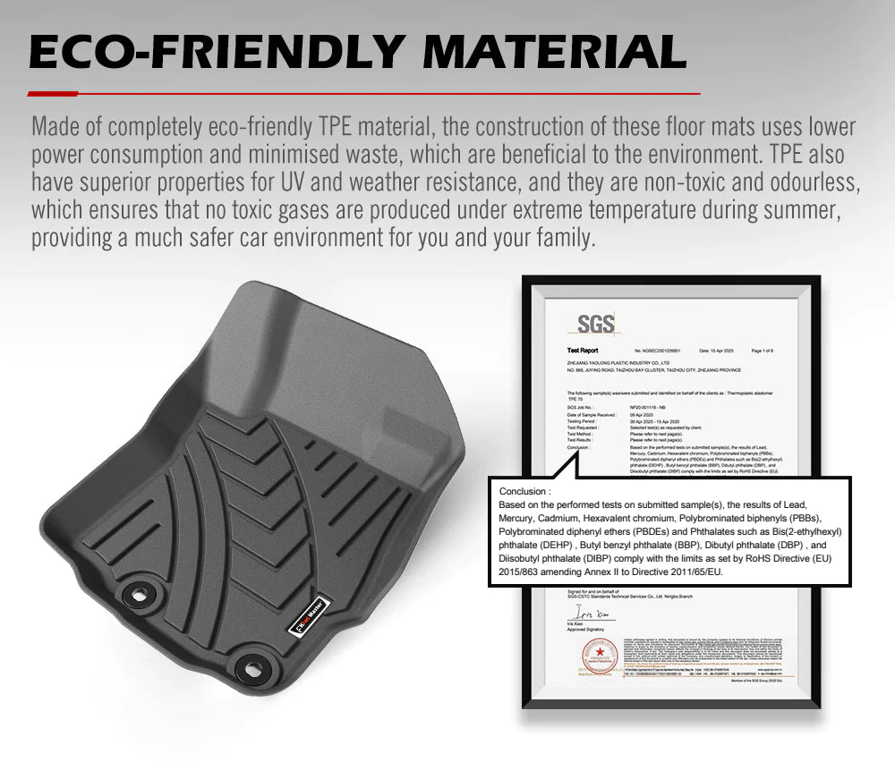 KIWI MASTER 3D Car Floor Mats Fit Mitsubishi Outlander ZG/ZH/ZJ/ZK/ZL MY 2007-2021