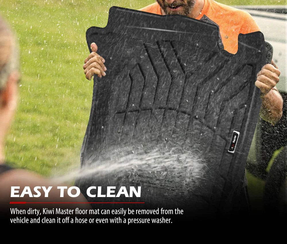 KIWI MASTER 3D Car Floor Mats Fit Mitsubishi Triton MQ 2015-2018 - RV Online