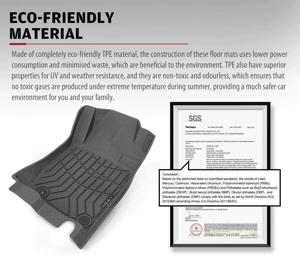 KIWI MASTER 3D Car Floor Mats Fit Mitsubishi Triton MQ 2015-2018 - RV Online