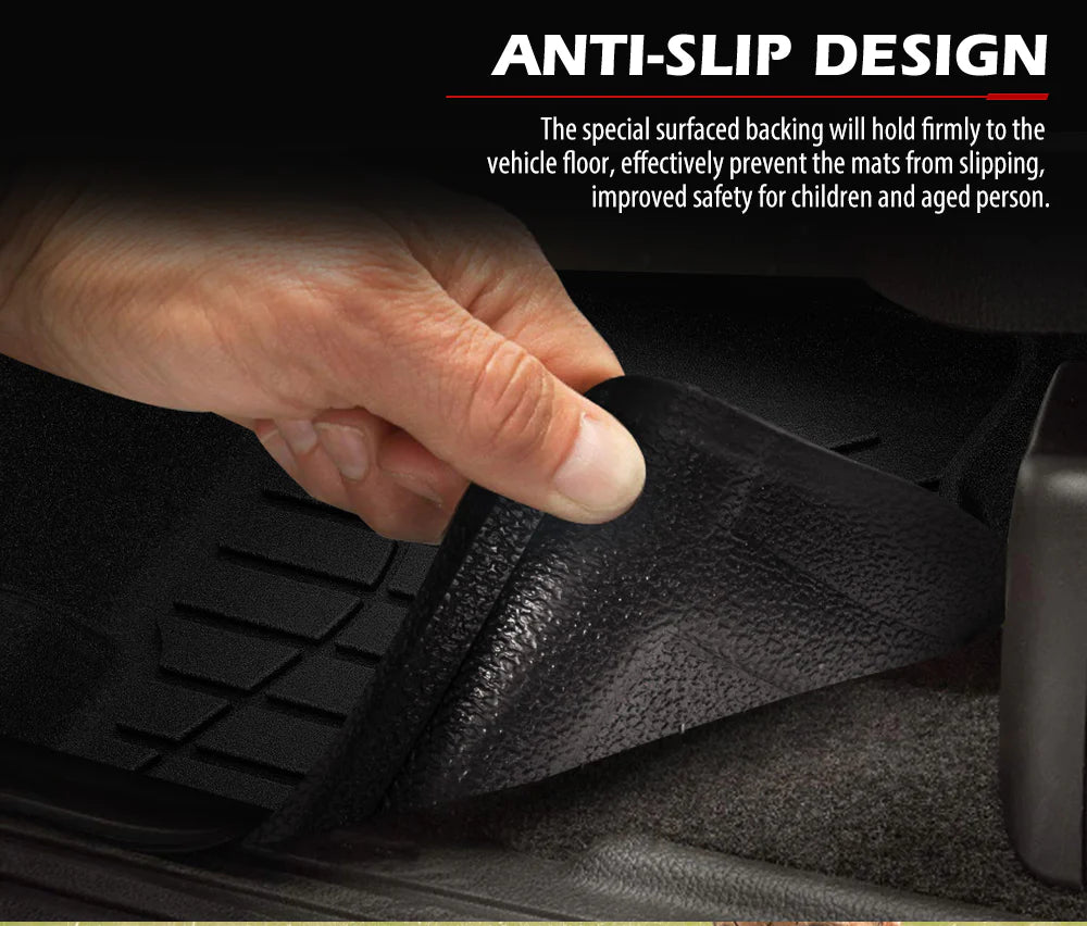 KIWI MASTER 3D Car Floor Mats Fit Holden Colorado Dual Cab 2012-2020 - RV Online