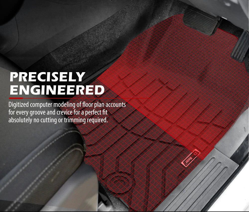 KIWI MASTER 3D Car Floor Mats Fit Ford Everest 2015-2020