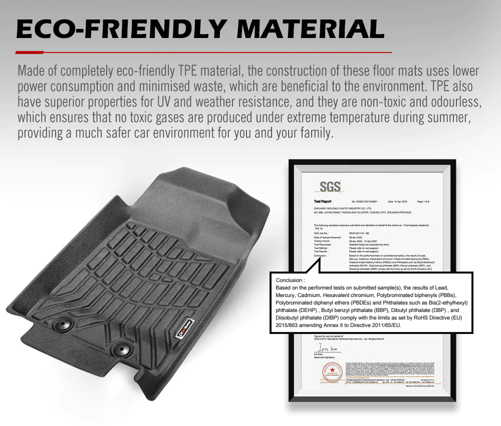 KIWI MASTER 3D Car Floor Mats Fit Isuzu MU-X 2013-2020 – RV Online