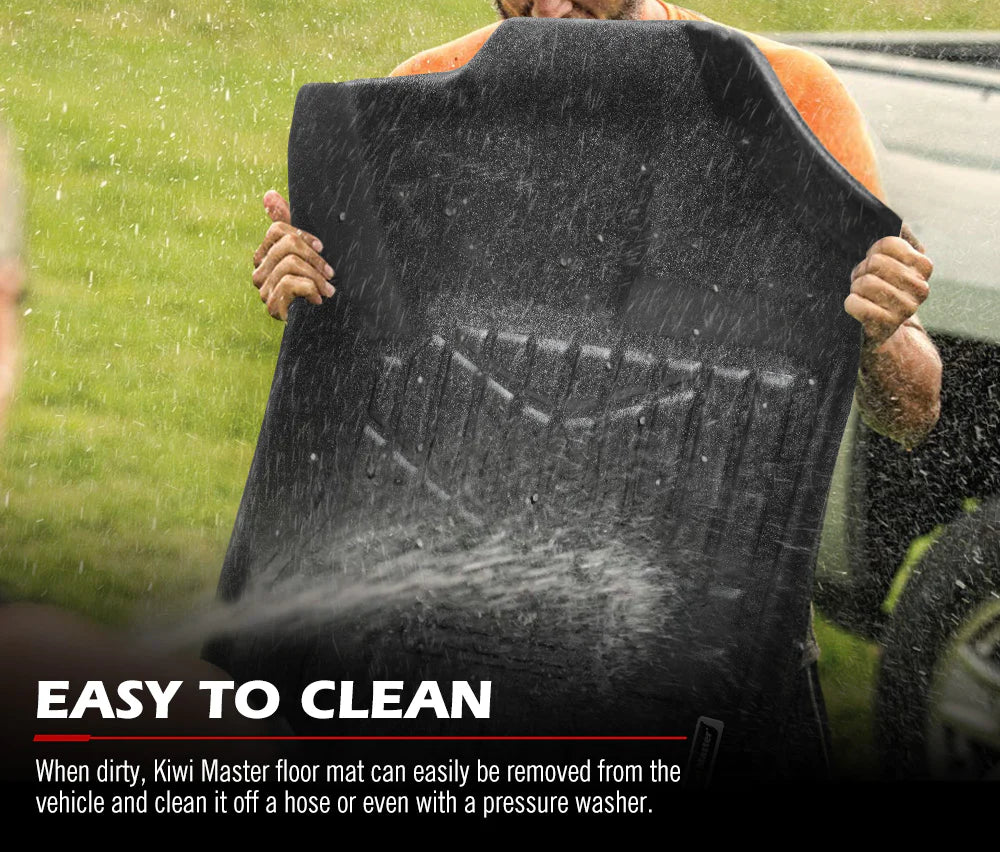 KIWI MASTER 3D Car Floor Mats Fit Mazda BT-50 Dual Cab MY 2012-2020 – RV Online