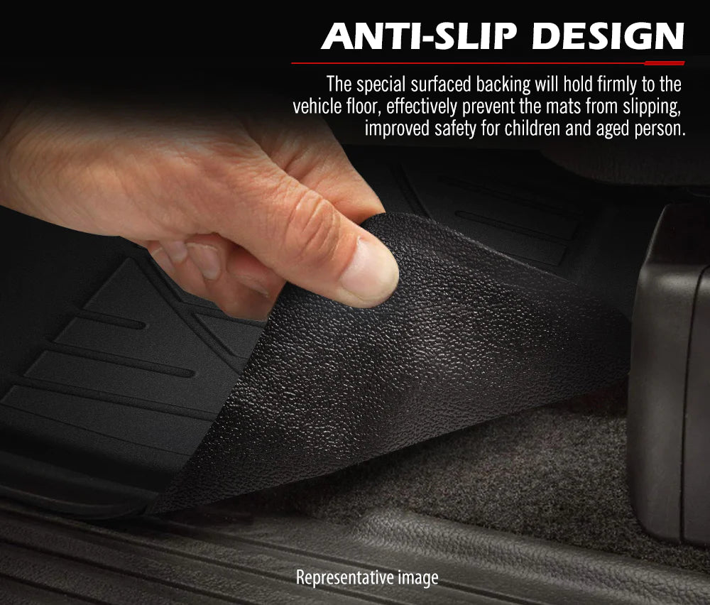 KIWI MASTER 3D Car Floor Mats Fit Mitsubishi Outlander ZG/ZH/ZJ/ZK/ZL MY 2007-2021