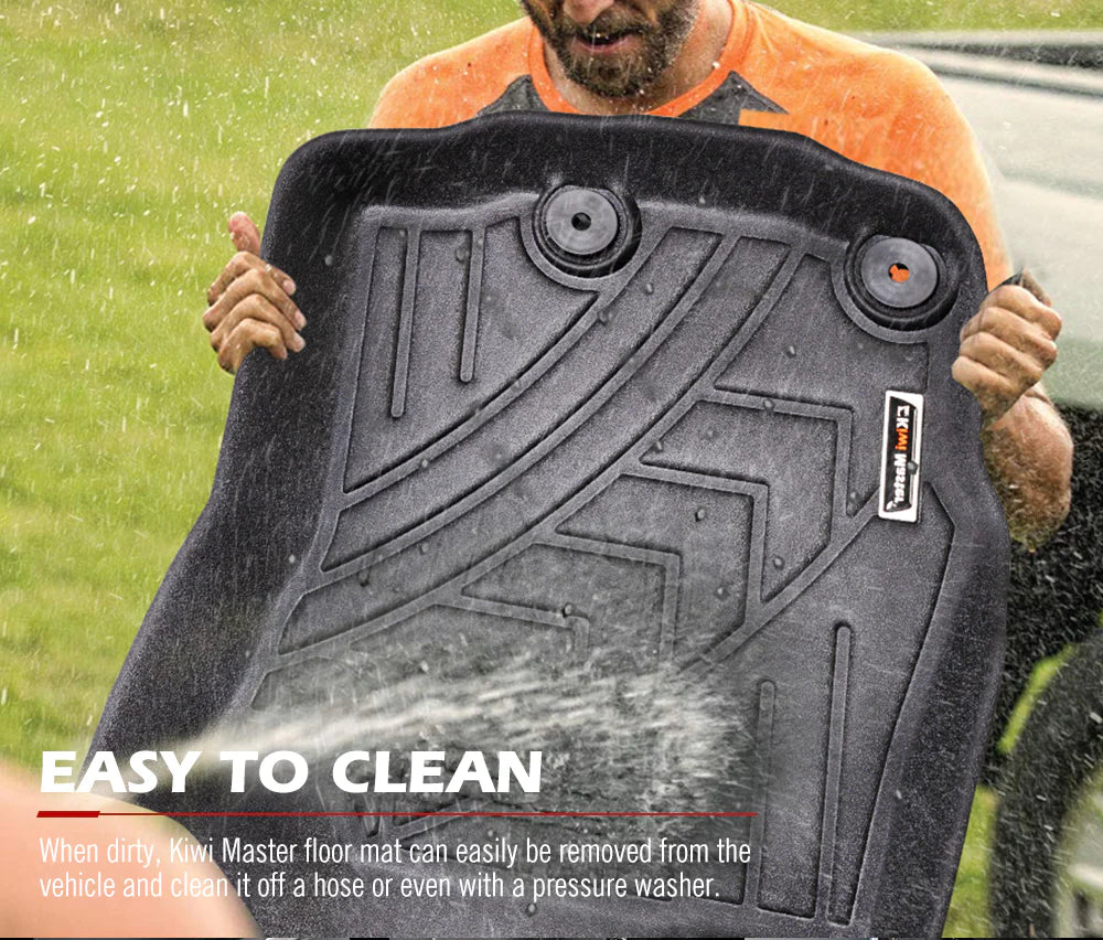 KIWI MASTER 3D Car Floor Mats Fit Mitsubishi Outlander ZG/ZH/ZJ/ZK/ZL MY 2007-2021