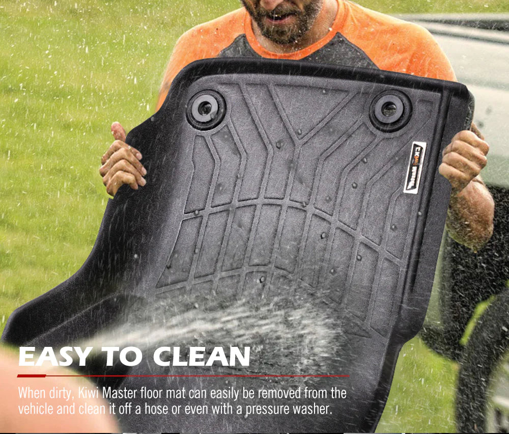 KIWI MASTER 3D Car Floor Mats Fit Toyota Landcruiser 79 Series 2012-ON GXL - RV Online