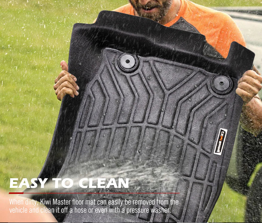 KIWI MASTER 3D Car Floor Mats Fit Mitsubishi Triton MR 2019-Current - RV Online