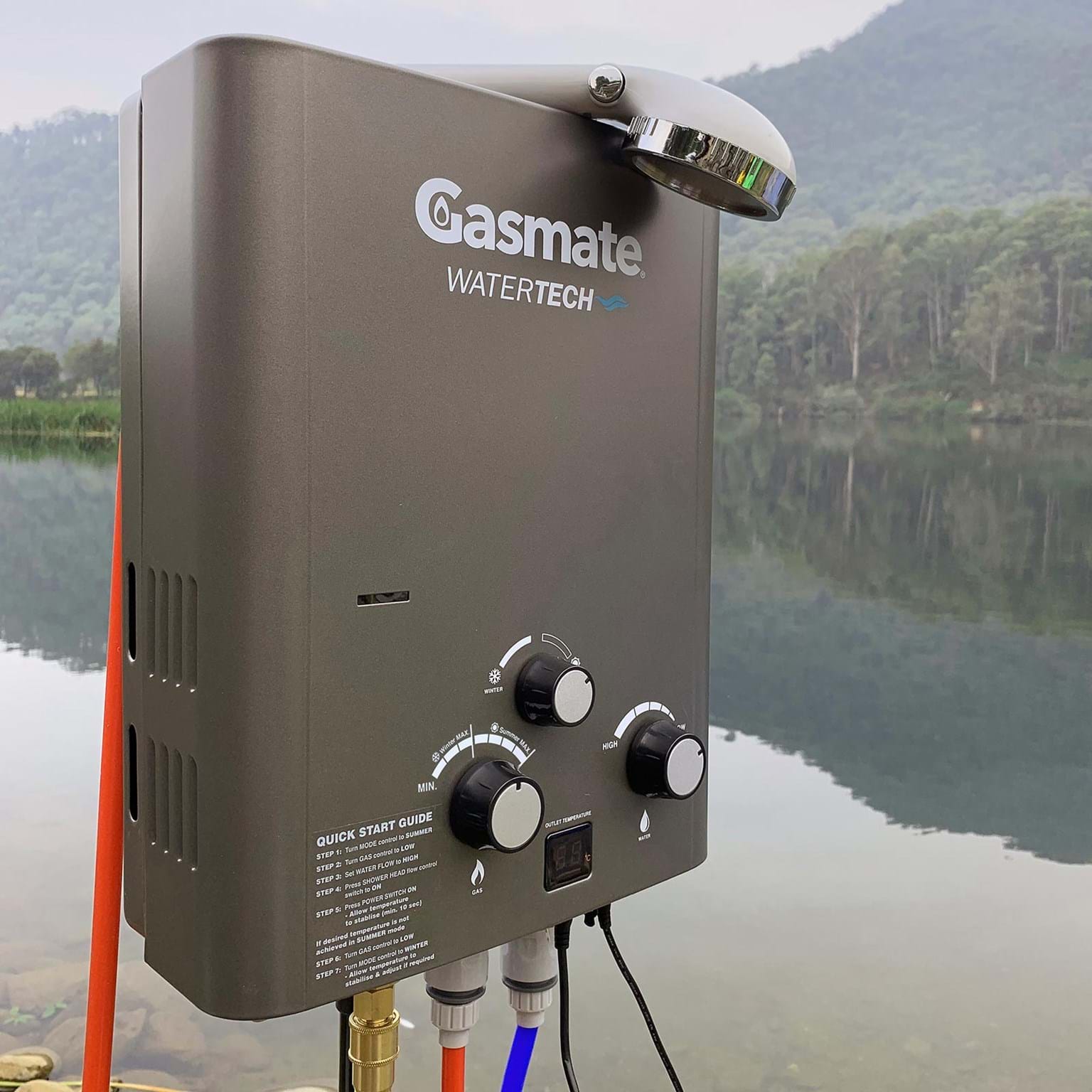 Gasmate - WaterTech Portable Hot Water System 5L - RV Online