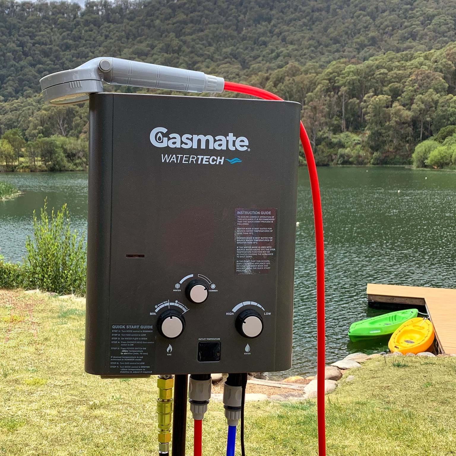 Gasmate - WaterTech Portable Hot Water System 5L - RV Online
