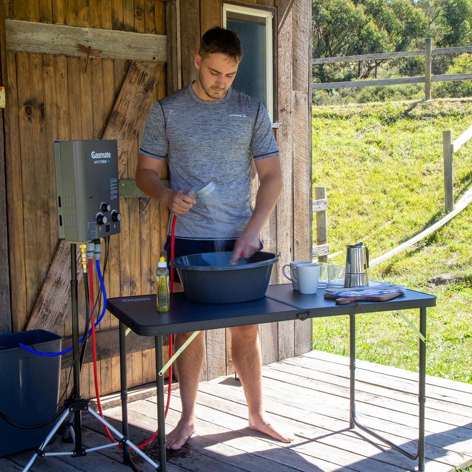 Gasmate - WaterTech Portable Hot Water System 5L - RV Online