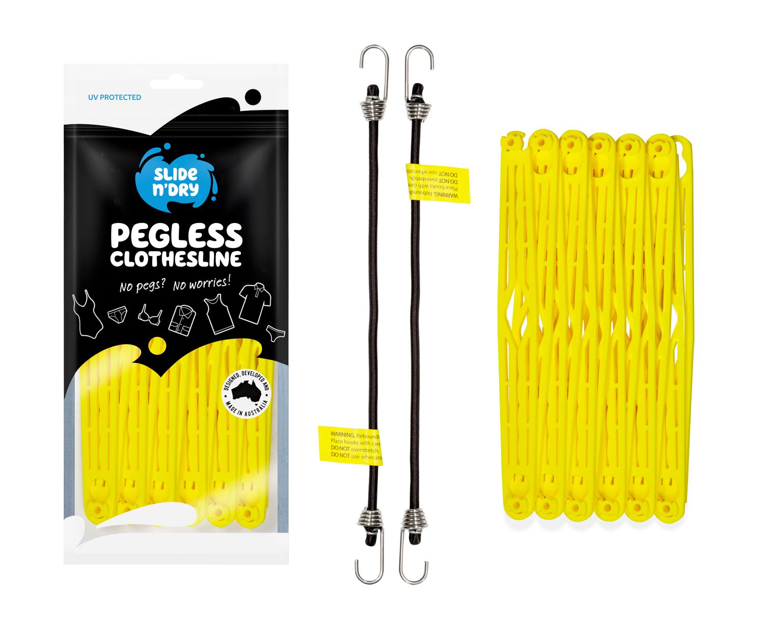 Slide n’ Dry - Pegless Clothesline - RV Online