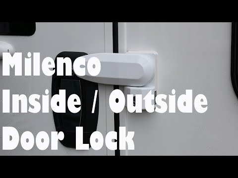 Milenco Inside Outside Door Lock