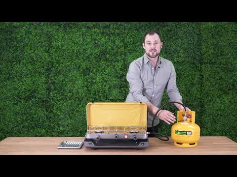 Gasmate - Classic 2 Burner Stove with Grill - RV Online