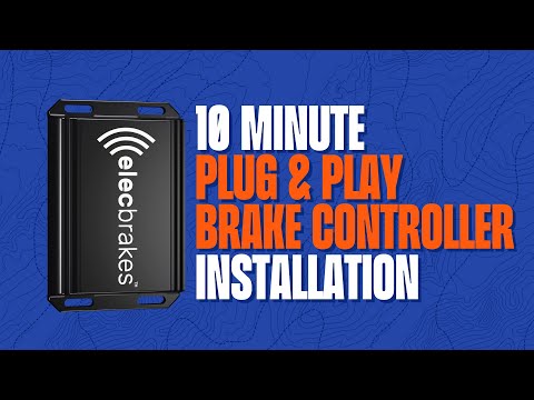 Elecbrakes Electric Brake Controller - Trailer Mounted - RV Online