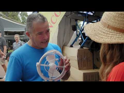 Sirocco II Fan 12v 24v - WHITE OR BLACK