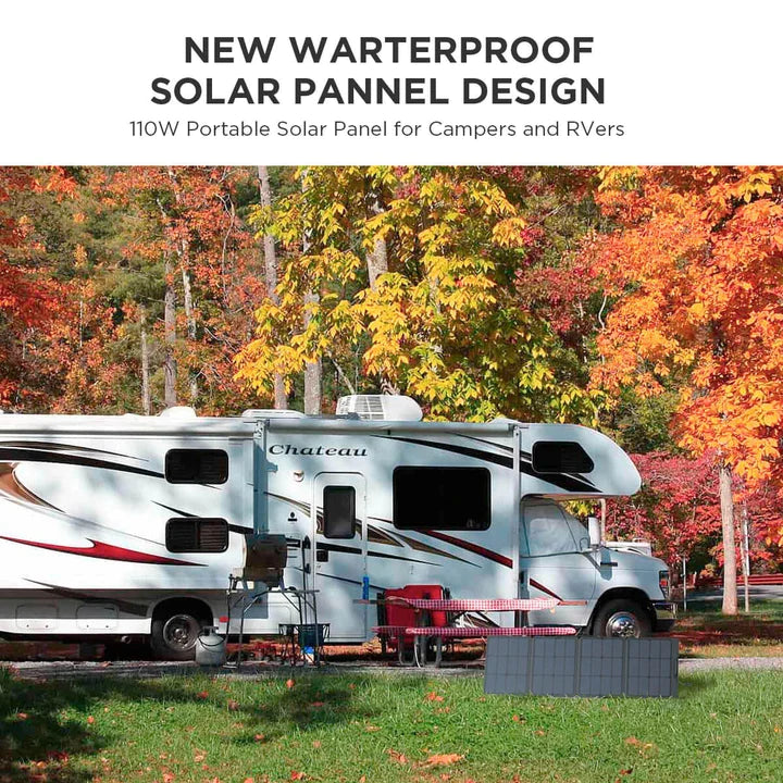 EcoFlow 110W Solar Panel - RV Online