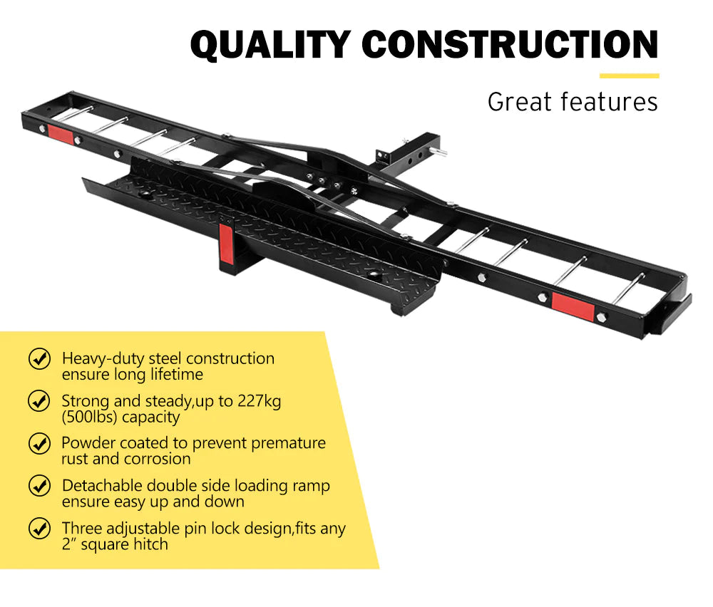 SAN HIMA Motorcycle Carrier Rack 227kg Capacity