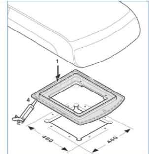 Truma - Sealing Frame - for Aventa Compact & Comfort - RV Online