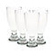 D-Still Unbreakable Beer Glass with Bubble Base 425ml - Set of 4