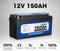 ATEM POWER 12V Lithium Battery LiFePO4 150Ah